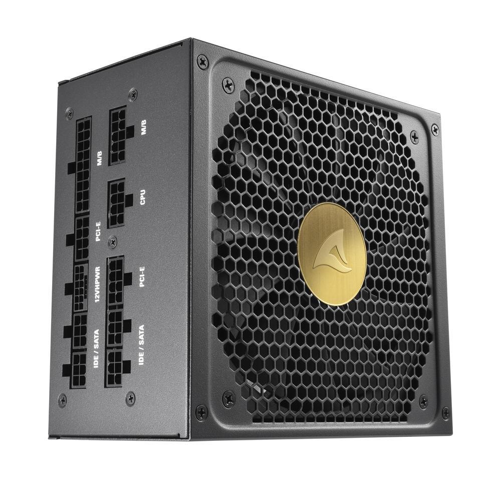 Sharkoon Netzteil REBEL P30 Gold 850W ATX3.0 PCIe Gen5 12VHPWR 135mm Zero RPM... Sharkoon Netzteil REBEL P30 Gold 850W ATX3.0 PCIe Gen5 12VHPWR 135mm Zero RPM... von Sharkoon
