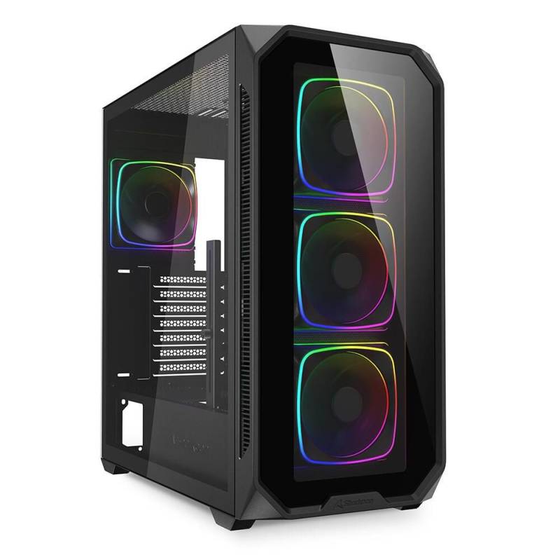 Sharkoon PC Gehäuse AK5G RGB Black ATX schwarz von Sharkoon