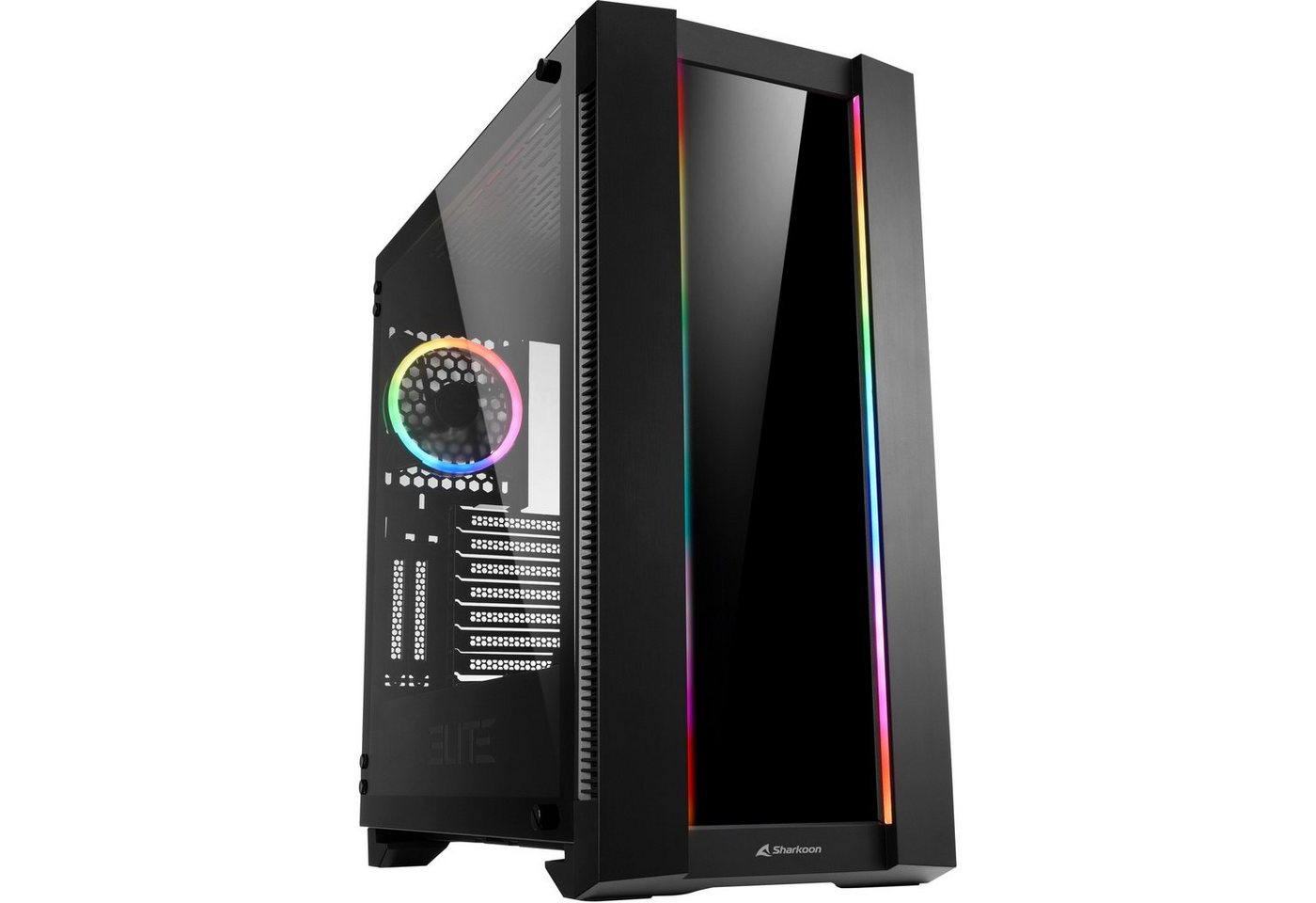 Sharkoon PC-Gehäuse Sharkoon ELITE SHARK CA200G, Big-Tower-Gehäuse Sharkoon PC-Gehäuse Sharkoon ELITE SHARK CA200G, Big-Tower-Gehäuse von Sharkoon
