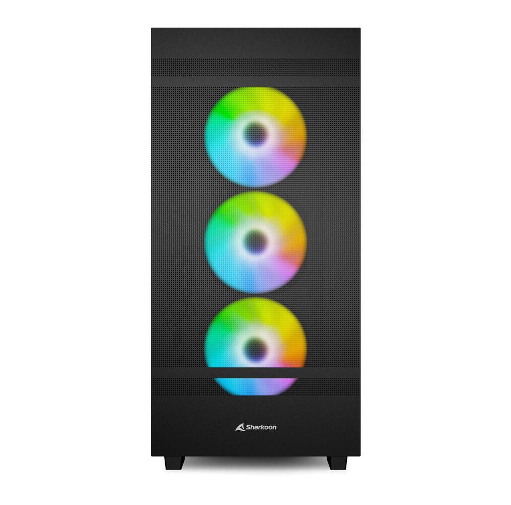 Sharkoon PC-Gehäuse Rebel C50 RGB - Black Sharkoon PC-Gehäuse Rebel C50 RGB - Black von Sharkoon