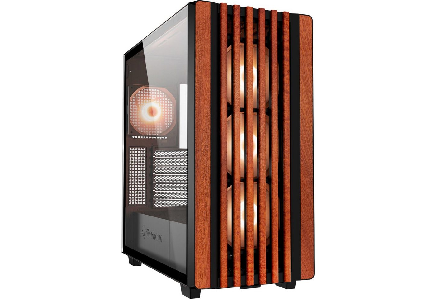 Sharkoon PC-Gehäuse Sharkoon Rebel C70G RGB, Tower-Gehäuse, (Tempered Sharkoon PC-Gehäuse Sharkoon Rebel C70G RGB, Tower-Gehäuse, (Tempered von Sharkoon