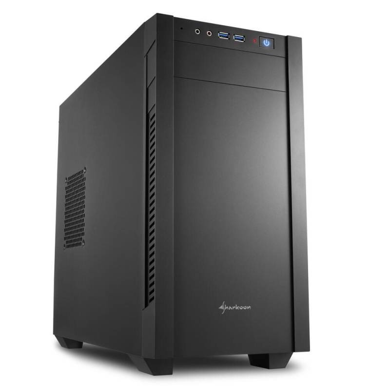 Sharkoon PC Gehäuse S1000 Micro-ATX schwarz von Sharkoon