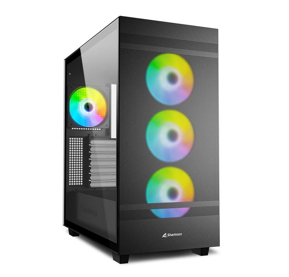 Sharkoon PC-Gehäuse SHARKOON Rebel C50 RGB Black Sharkoon PC-Gehäuse SHARKOON Rebel C50 RGB Black von Sharkoon