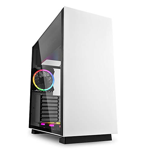 Sharkoon Pure Steel weiß, PC Gehäuse, RGB von Sharkoon