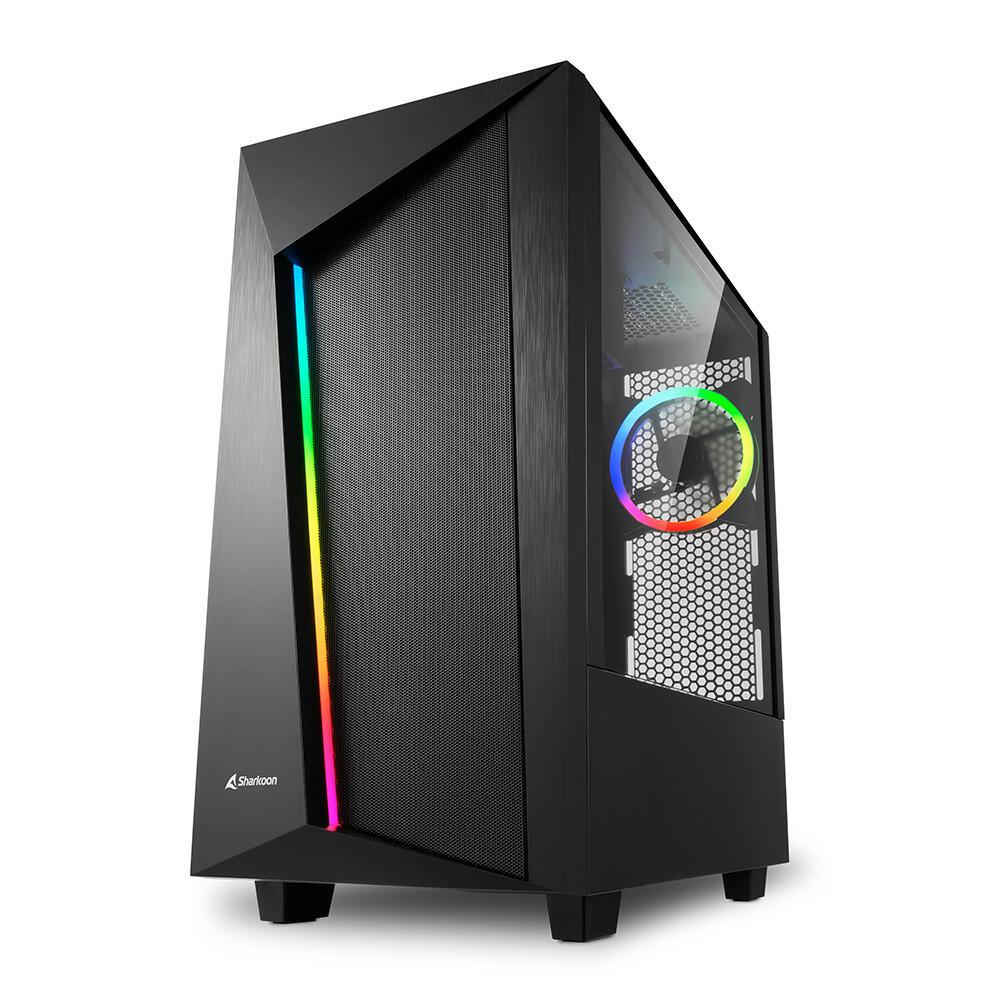 Sharkoon REV100 ATX-Tower Gehäuse ohne Netzteil Sharkoon REV100 ATX-Tower Gehäuse ohne Netzteil von Sharkoon