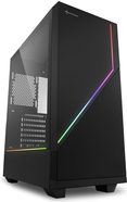 Sharkoon RGB FLOW - Midi Tower - ATX - ohne Netzteil - USB/Audio (4044951028146) von Sharkoon