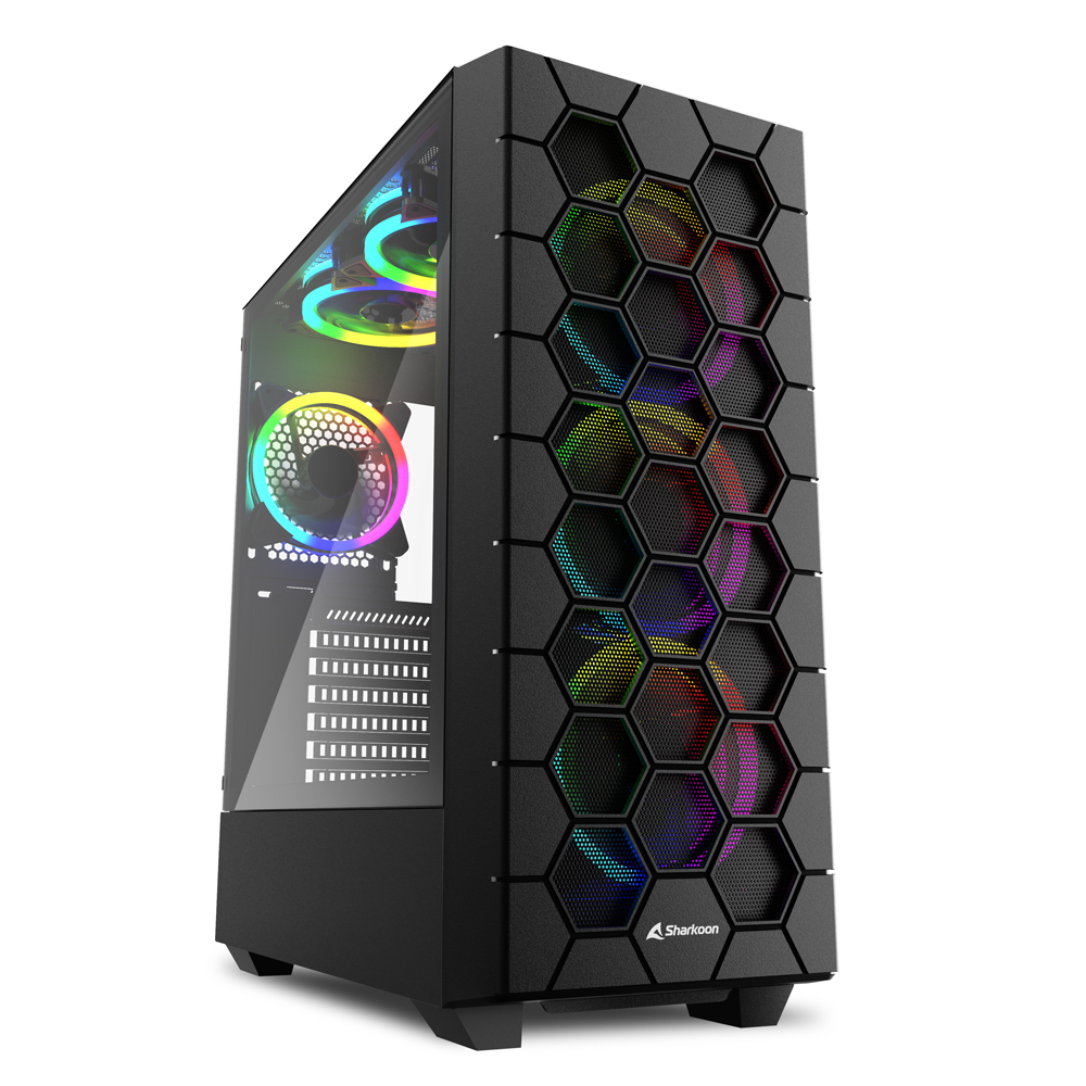 Sharkoon RGB Hex | PC-Gehäuse von Sharkoon