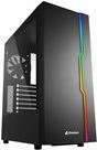 Sharkoon RGB Slider - MDT - ATX - ohne Netzteil - Schwarz - USB/Audio (4044951029846) von Sharkoon