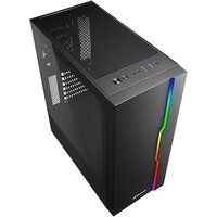 Sharkoon RGB Slider Midi-Tower ATX Gaming Gehäuse RGB LED, Seitenfenster Schwarz von Sharkoon