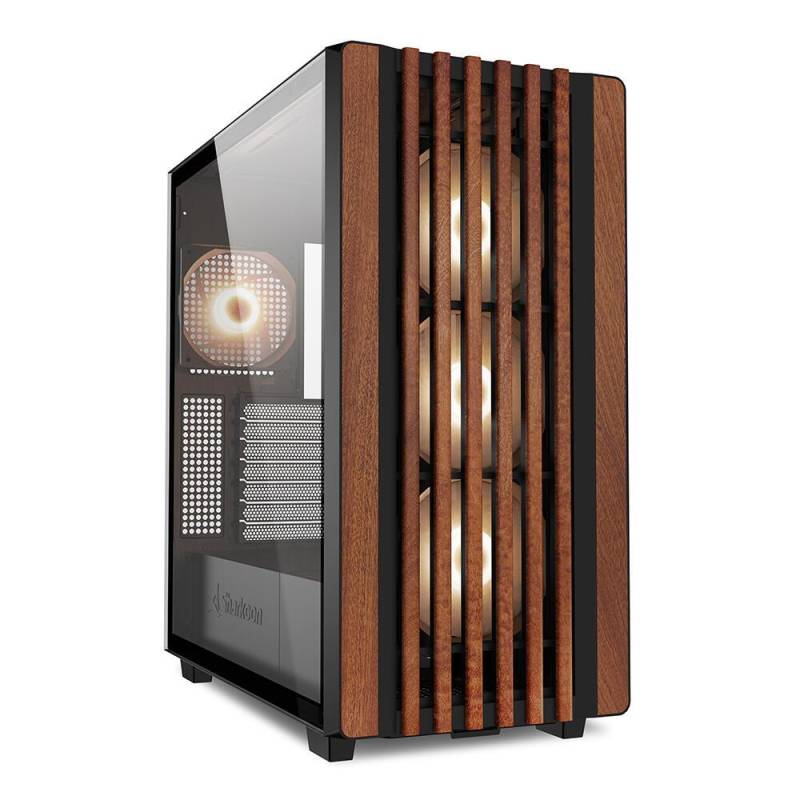 Sharkoon PC Gehäuse Rebel C70G RGB ATX schwarz von Sharkoon
