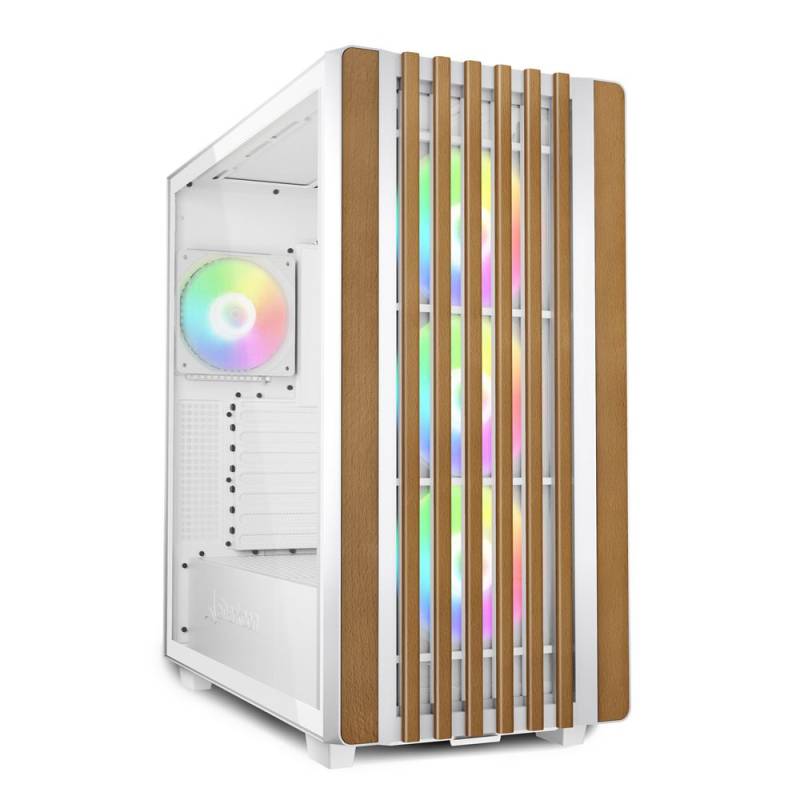 Sharkoon Rebel C70G RGB White | PC-Gehäuse von Sharkoon