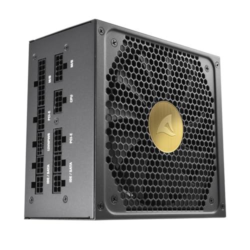 Sharkoon Rebel P30 Gold, 850 Watt, ATX 3.0, vollmodular von Sharkoon