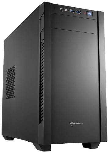 Sharkoon S1000 Tower PC-Gehäuse Schwarz von Sharkoon