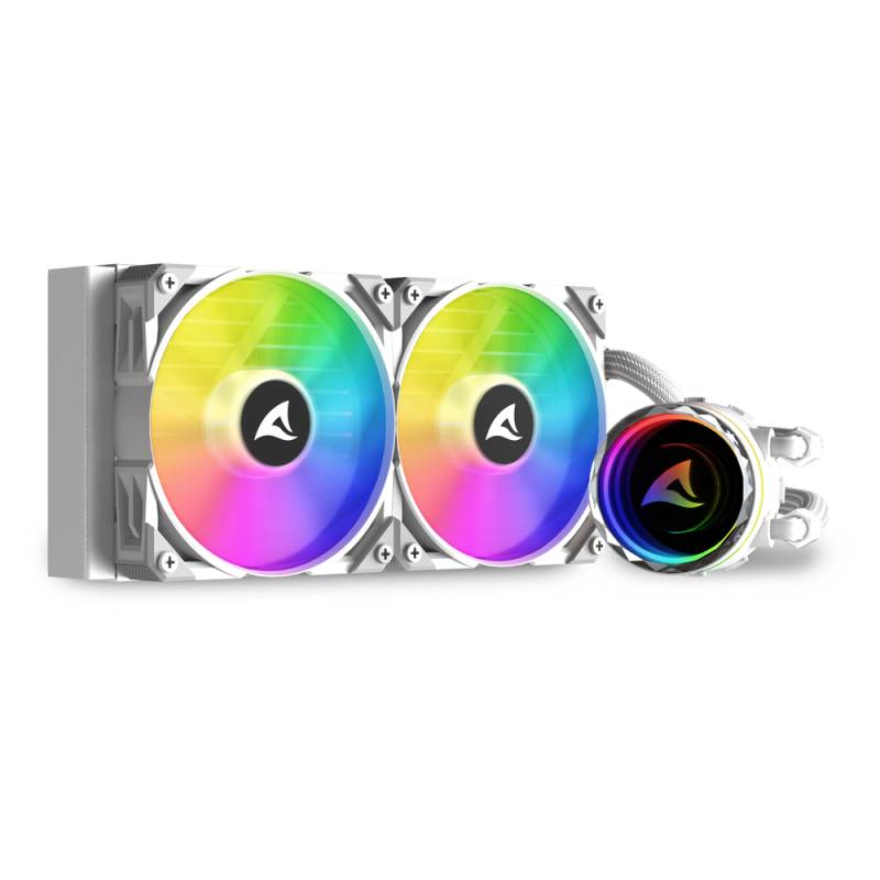 Sharkoon S80 RGB White | AiO-Wasserkühlung von Sharkoon