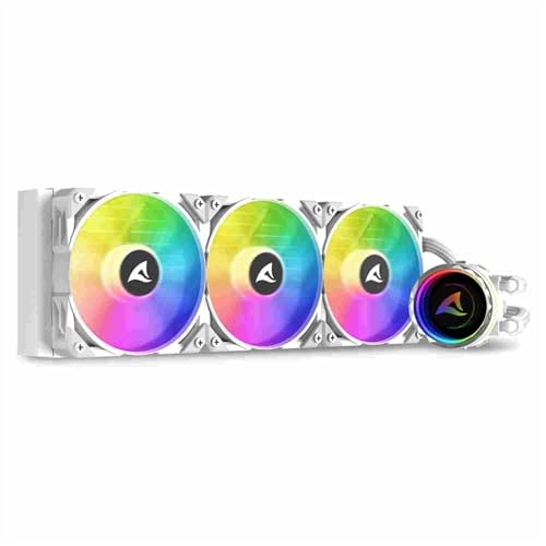 Sharkoon S90 RGB, AIO Wasserkühlung weiß, Typ 360 von Sharkoon