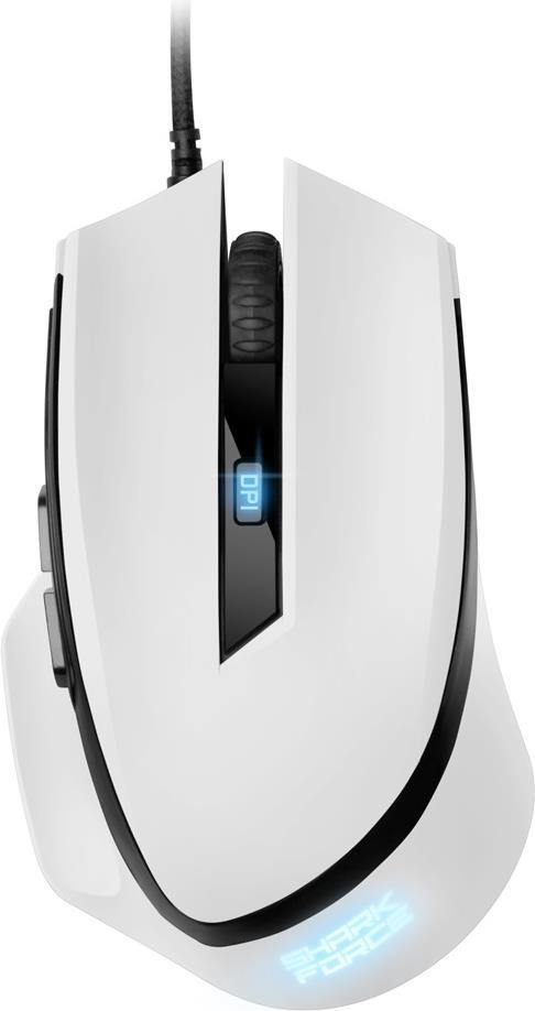 Sharkoon SHARK Force II - Maus - optisch - 6 Tasten - kabelgebunden - USB - weiß Sharkoon SHARK Force II - Maus - optisch - 6 Tasten - kabelgebunden - USB - weiß von Sharkoon