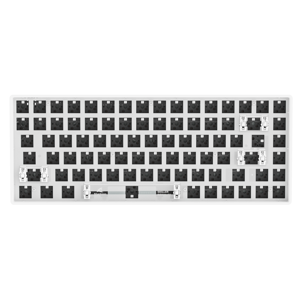 Sharkoon SKILLER SGK50 S3 Barebone Gaming Tastatur - komplett personalisierbare Gaming Tastatur im 75% Layout, Hot-Swap, RGB-Beleuchtung, QWERTZ-Layou Sharkoon SKILLER SGK50 S3 Barebone Gaming Tastatur - komplett personalisierbare Gaming Tastatur im 75% Layout, Hot-Swap, RGB-Beleuchtung, QWERTZ-Layou von Sharkoon