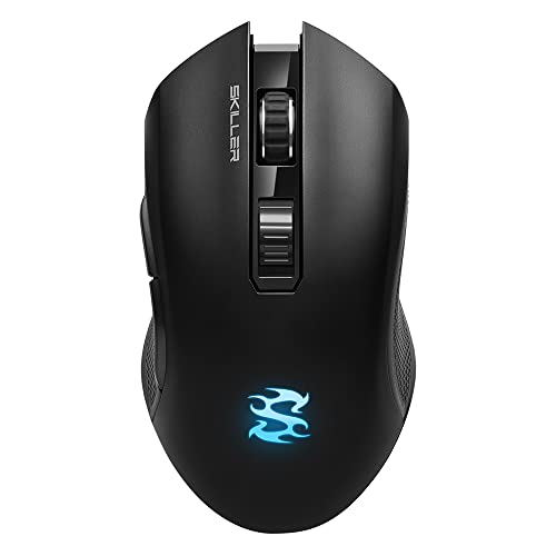 Sharkoon SKILLER SGM3 schwarz, optische Gaming Maus, Dual Mode (Funk oder Kabelgebunden), RGB von Sharkoon