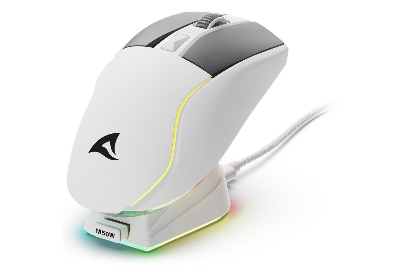 Sharkoon Sharkoon SKILLER SGM50W, Gaming-Maus, (inkl. Maus (Funk) von Sharkoon