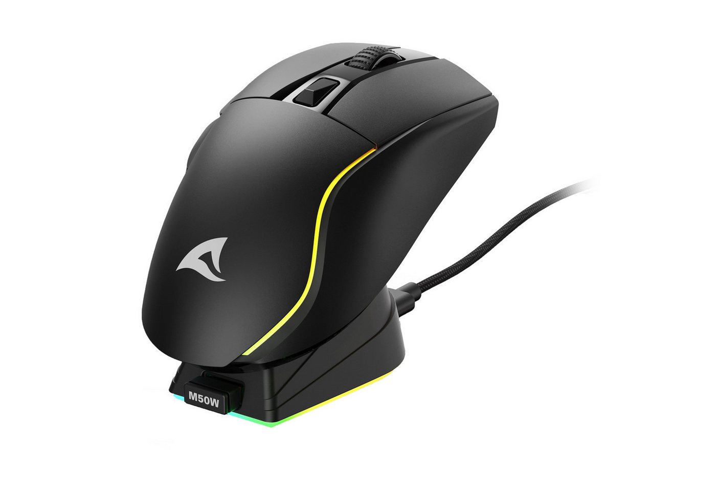Sharkoon Sharkoon SKILLER SGM50W, Gaming-Maus, (inkl. Maus (Funk) von Sharkoon