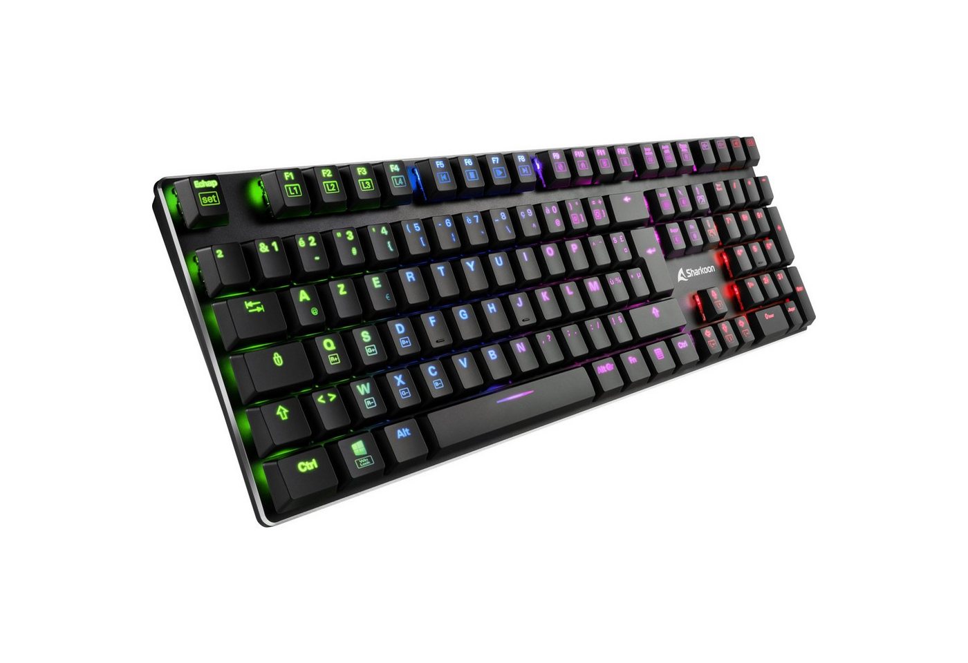 Sharkoon Sharkoon PureWriter RGB, Gaming-Tastatur Tastatur Sharkoon Sharkoon PureWriter RGB, Gaming-Tastatur Tastatur von Sharkoon