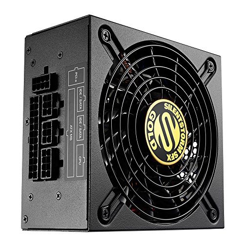 Sharkoon SilentStorm SFX Gold PC-Netzteil (500 Watt, SFX, Kabelmanagement) von Sharkoon