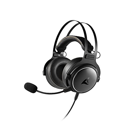 Sharkoon Skiller SGH50, Hi-Res Audio Gaming Headset Schwarz Ohrumschließend von Sharkoon