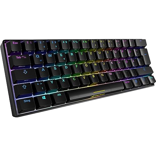 Sharkoon Skiller SGK50 S4 bk Kailh Red,USB Gaming-Tastatur, schwarz von Sharkoon