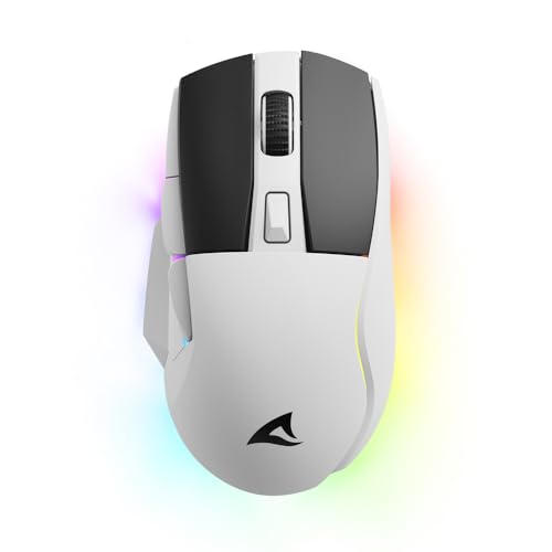 Sharkoon Skiller SGM50W White, Wireless Optical Gaming Maus, RGB, PBT Button Sharkoon Skiller SGM50W White, Wireless Optical Gaming Maus, RGB, PBT Button von Sharkoon