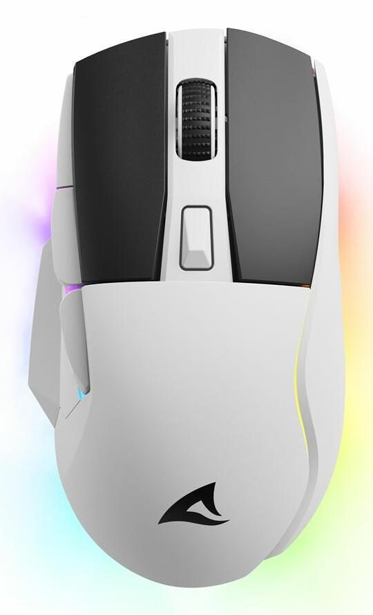 Sharkoon Skiller SGM50W kabellose Gaming-Maus, weiß von Sharkoon