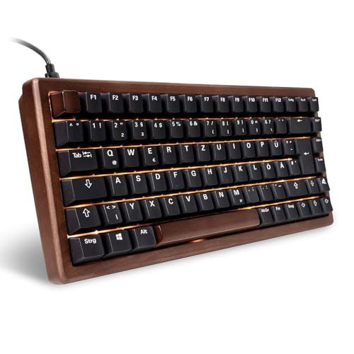 Sharkoon Skiller SGk50 S3 Wood, PBT, RGB Gaming Keyboard, 75% FR-Layout Sharkoon Skiller SGk50 S3 Wood, PBT, RGB Gaming Keyboard, 75% FR-Layout von Sharkoon