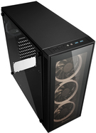 Sharkoon TG4 RGB - Midi Tower - ATX - ohne Netzteil - Schwarz, RGB - USB/Audio (4044951026685) von Sharkoon