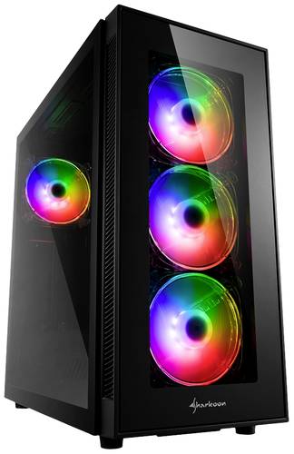 Sharkoon TG5 Pro RGB Midi-Tower PC-Gehäuse Schwarz von Sharkoon