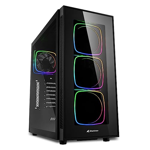 Sharkoon TG6 RGB, ATX PC-Gehäuse, Hartglas Sharkoon TG6 RGB, ATX PC-Gehäuse, Hartglas von Sharkoon