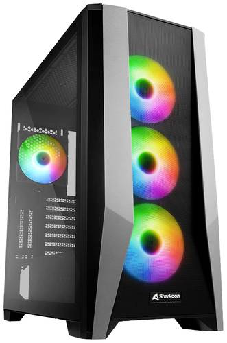 Sharkoon TG7M RGB PC-Gehäuse Schwarz von Sharkoon