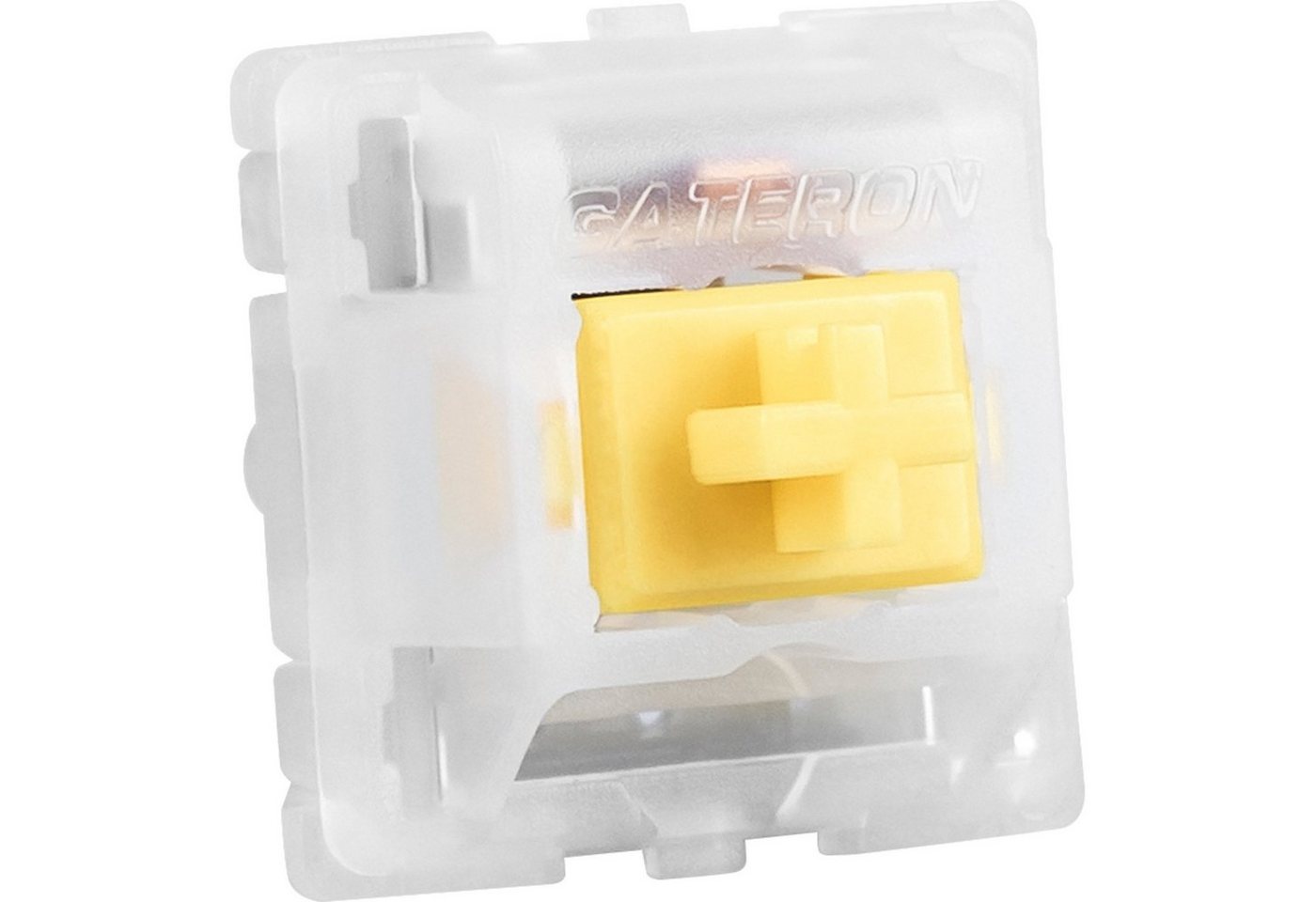 Sharkoon Tastatur-Tastenkappen Gateron Cap Milky-Yellow Switch-Set von Sharkoon