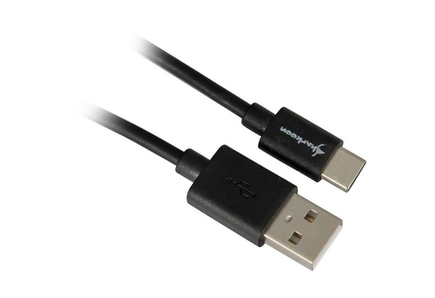 Sharkoon USB 2.0 Kabel, USB-A Stecker > USB-C Stecker USB-Kabel von Sharkoon