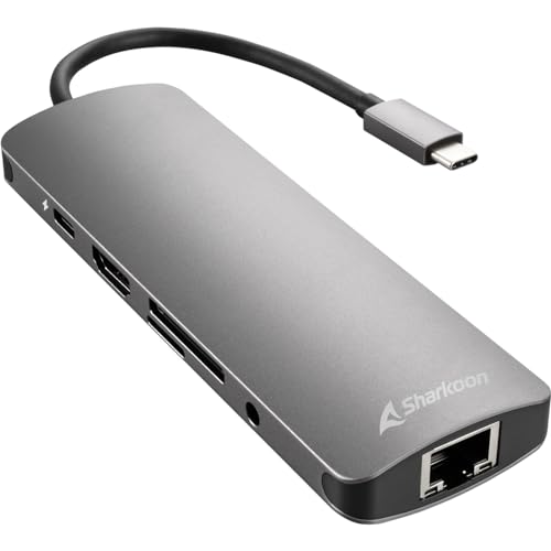 Sharkoon USB 3.0 Type C Combo Adapter Dark Grey Sharkoon USB 3.0 Type C Combo Adapter Dark Grey von Sharkoon