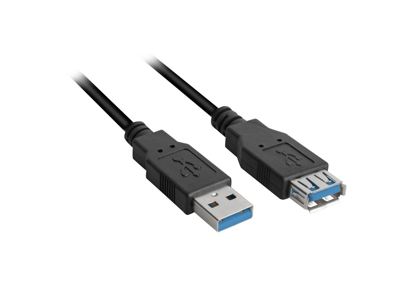 Sharkoon Sharkoon USB 3.2 Gen 1 Verlängerungskabel, USB-A Computer-Kabel von Sharkoon
