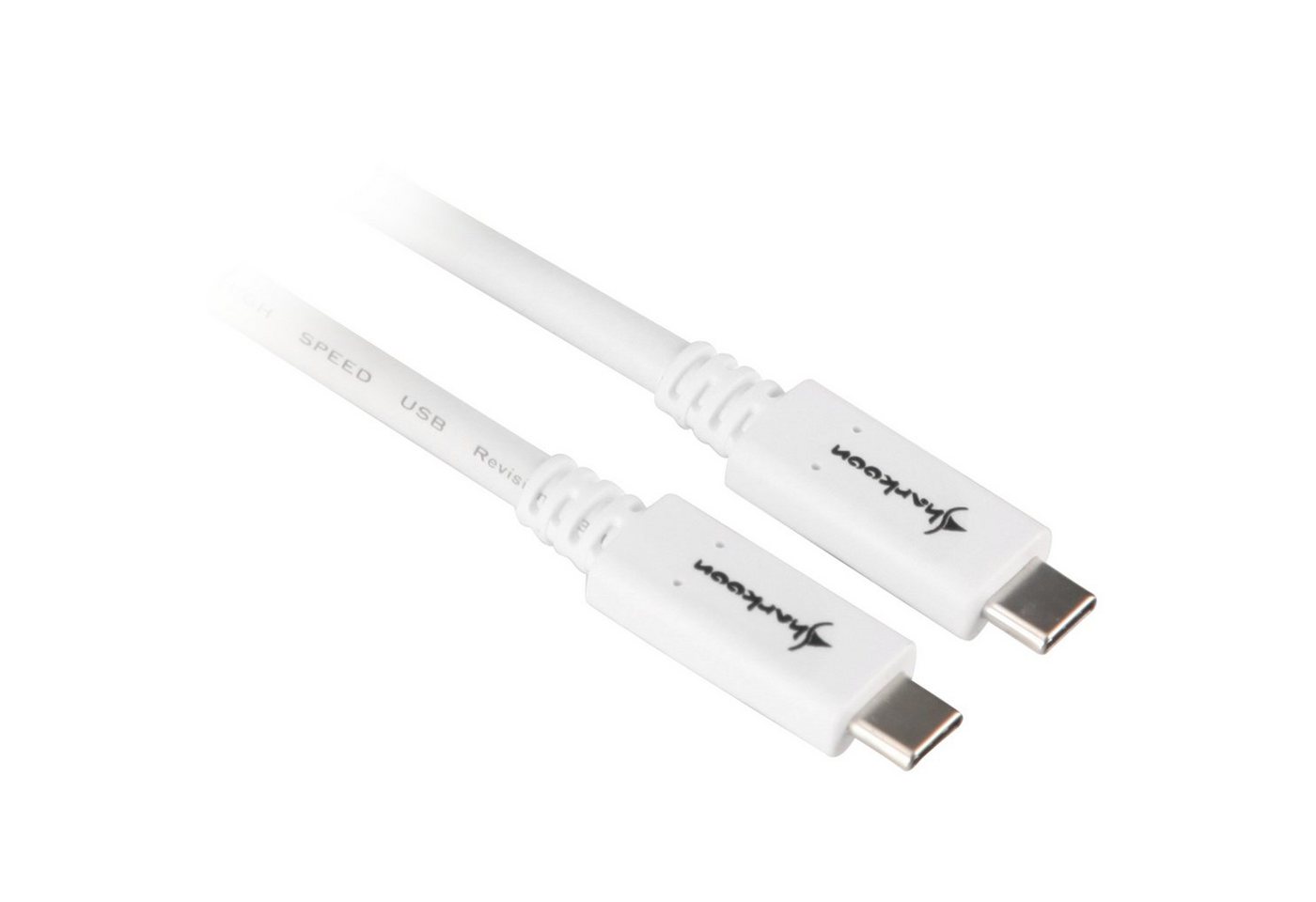 Sharkoon USB 3.2 Gen 2 Kabel, USB-C Stecker > USB-C Stecker Computer-Kabel von Sharkoon