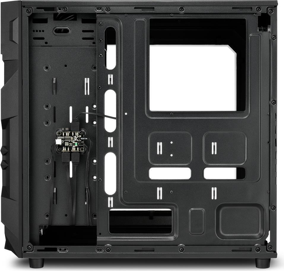 Sharkoon VG7-W RGB - Midi Tower - ATX - ohne Netzteil - USB/Audio Sharkoon VG7-W RGB - Midi Tower - ATX - ohne Netzteil - USB/Audio von Sharkoon