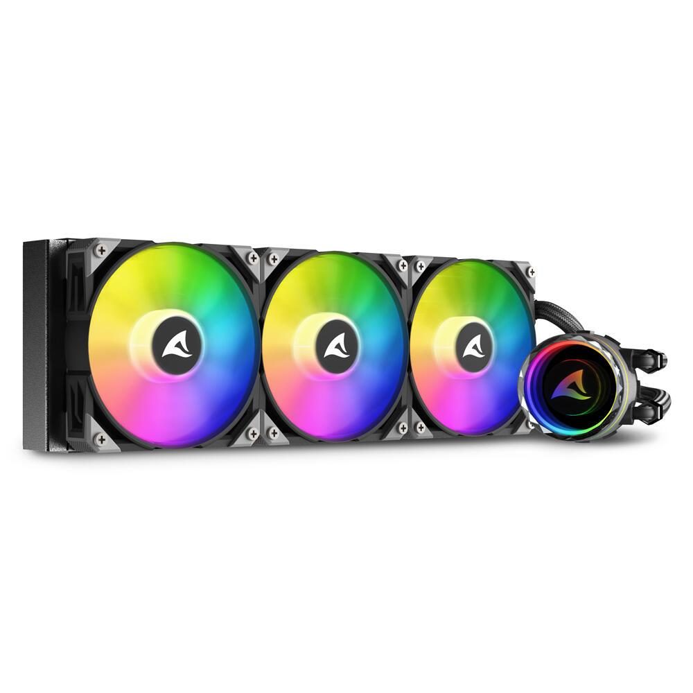 Sharkoon S90 RGB kompakte All-in-One-Wasserkühlung schwarz Sharkoon S90 RGB kompakte All-in-One-Wasserkühlung schwarz von Sharkoon