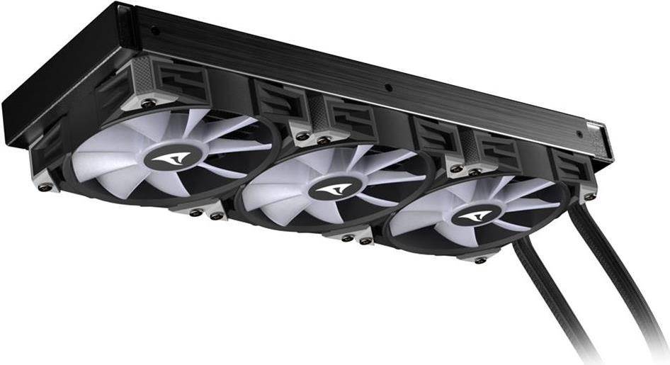 Sharkoon Wasserkühlung S90 RGB 3 Lüfter 360mm schwarz Sharkoon Wasserkühlung S90 RGB 3 Lüfter 360mm schwarz von Sharkoon