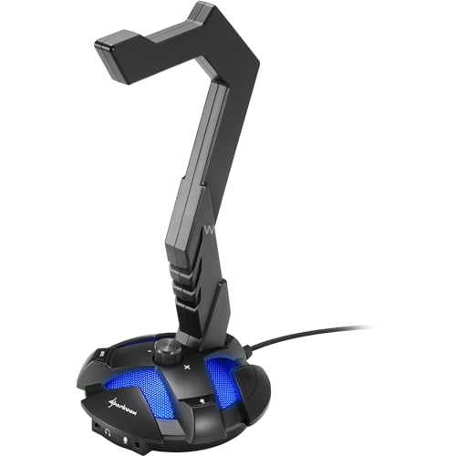 Sharkoon X-Rest 7.1 Surround Sound kopfhörer Ständer schwarz Sharkoon X-Rest 7.1 Surround Sound kopfhörer Ständer schwarz von Sharkoon