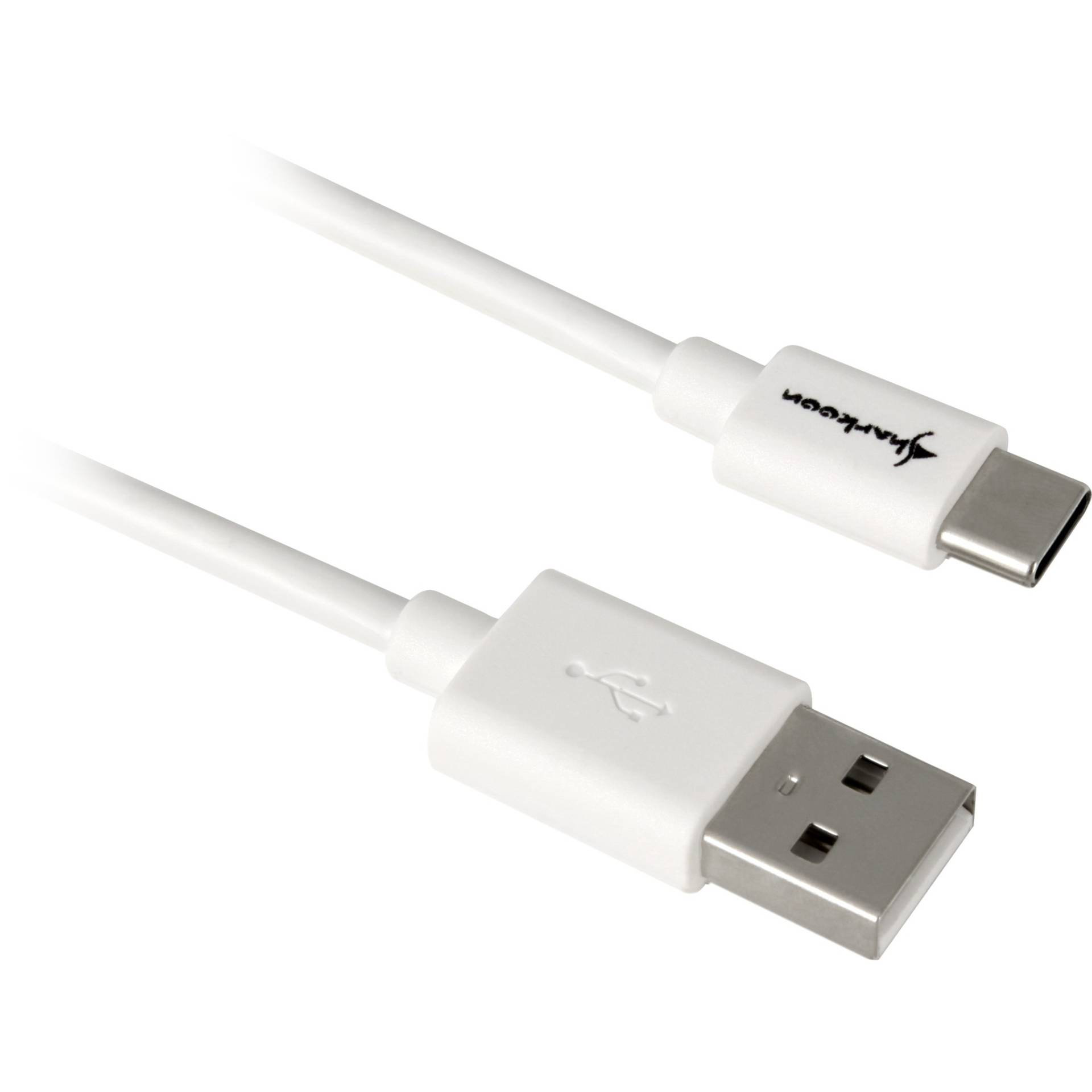 USB 2.0 Kabel, USB-A Stecker > USB-C Stecker von Sharkoon