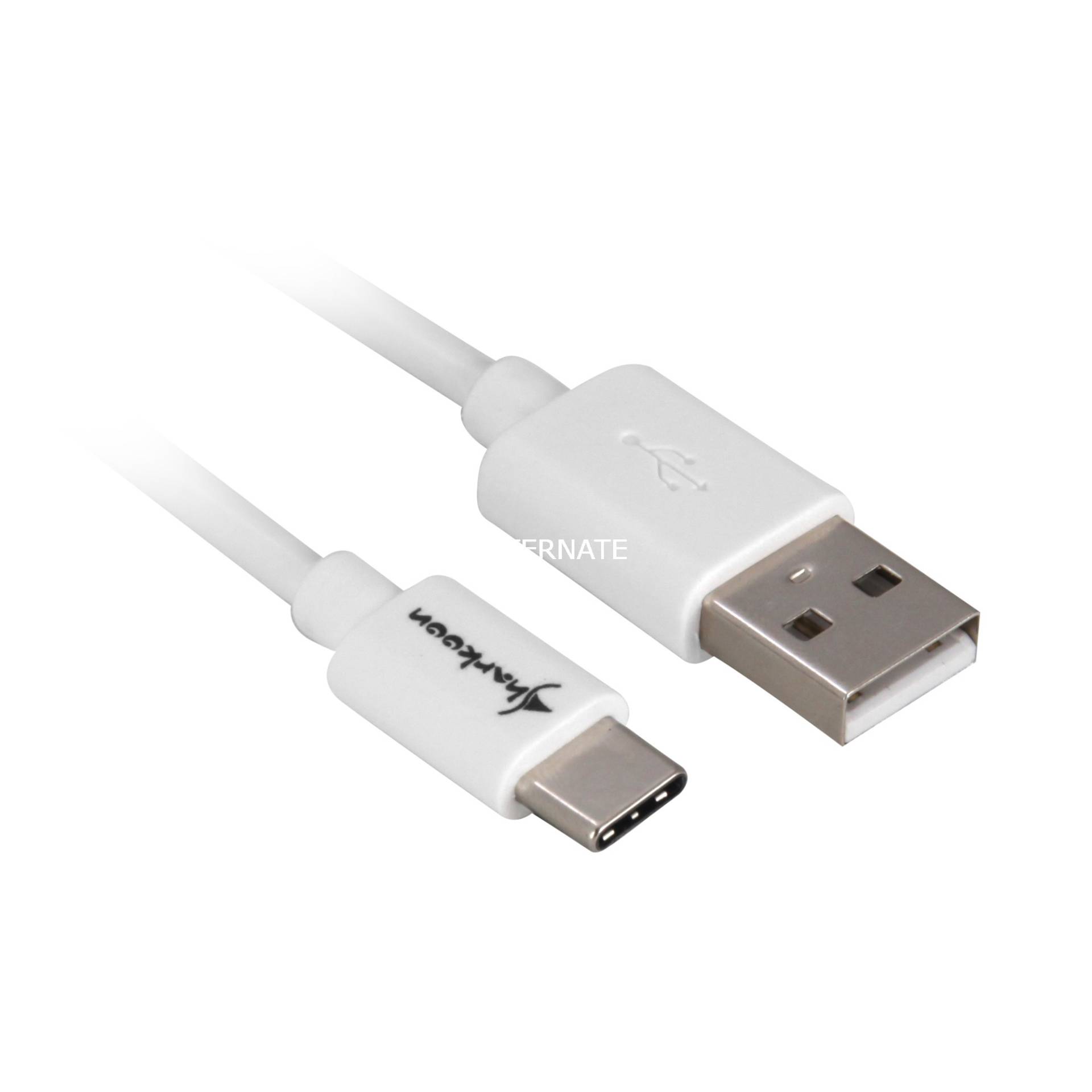 USB 2.0 Kabel, USB-A Stecker > USB-C Stecker von Sharkoon