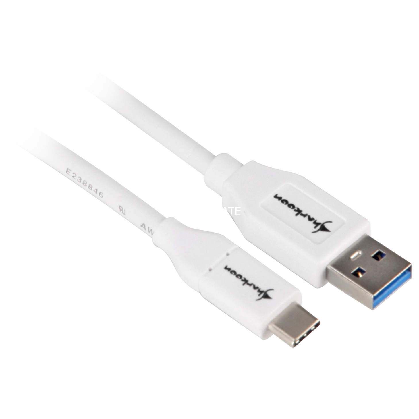 USB 3.2 Gen 2 Kabel, USB-A Stecker > USB-C Stecker von Sharkoon