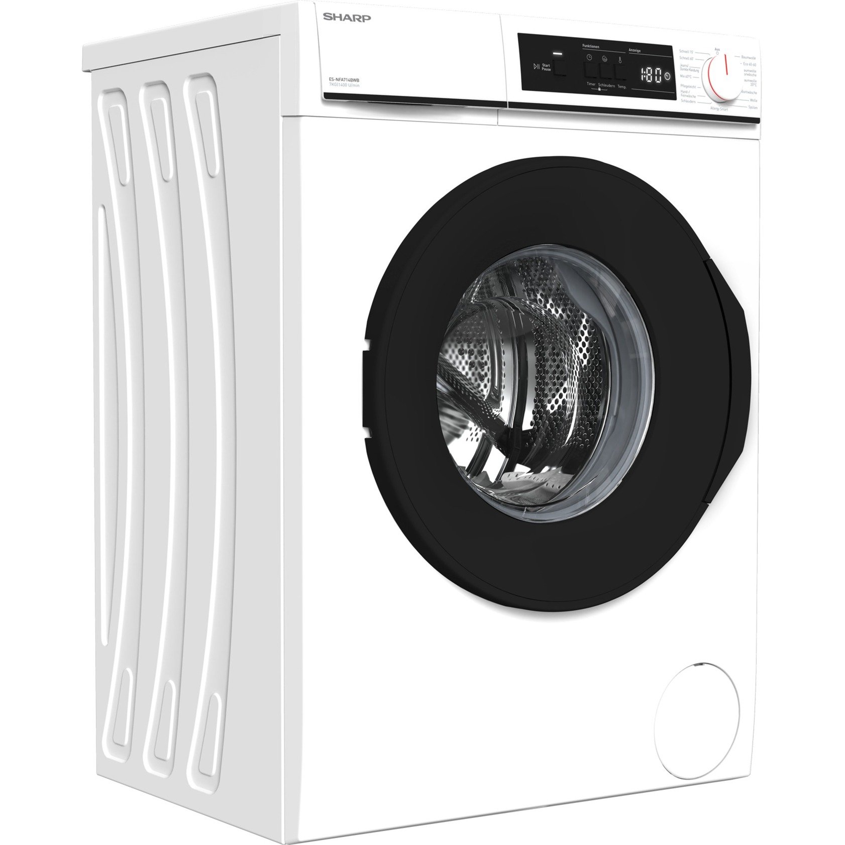 ES-NFA714BWB-DE, Waschmaschine ES-NFA714BWB-DE, Waschmaschine von Sharp