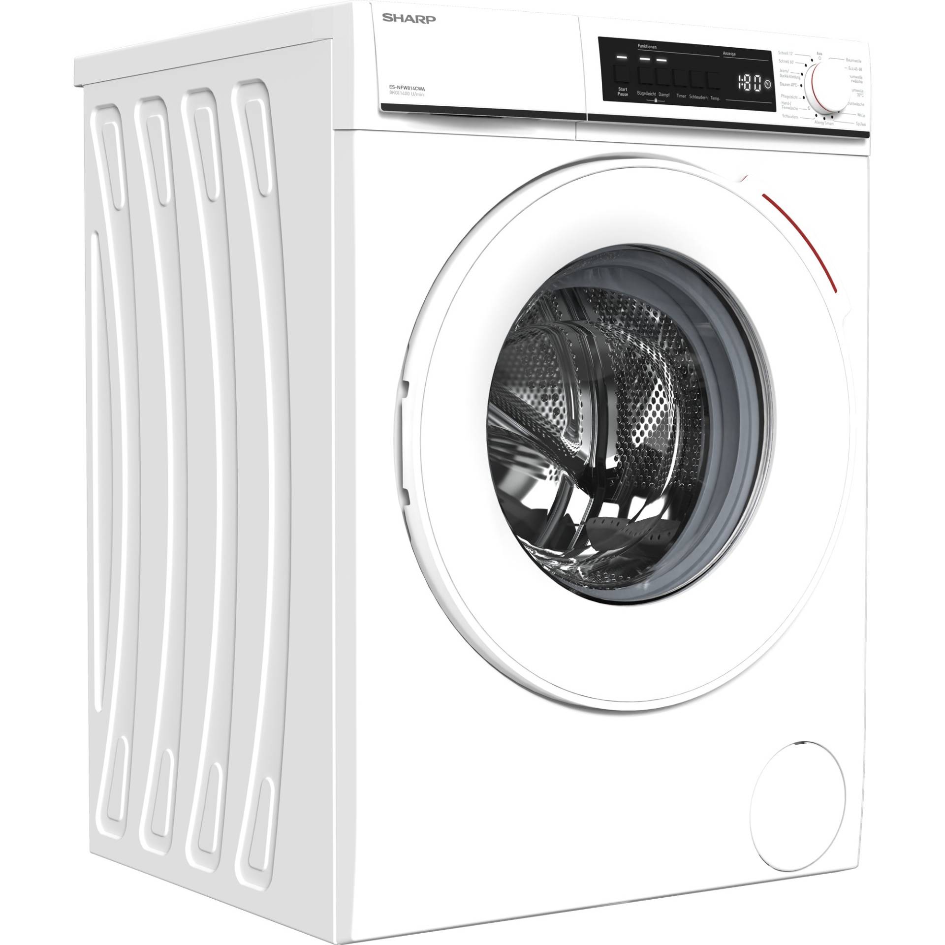 ES-NFW814CWA-DE, Waschmaschine von Sharp