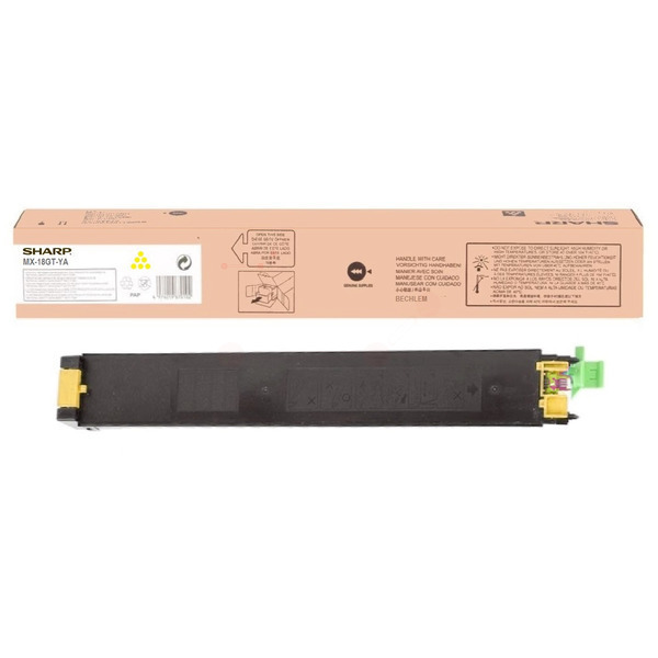Original Sharp MX18GTYA Toner gelb von Sharp